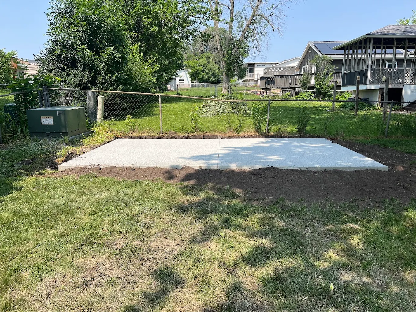 Cracked Concrete in Marion Iowa